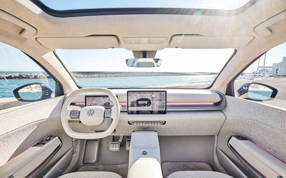 Interni della Volkswagen ID Cross - Concept del 2025 Interni della Volkswagen ID Cross - Concept del 2025